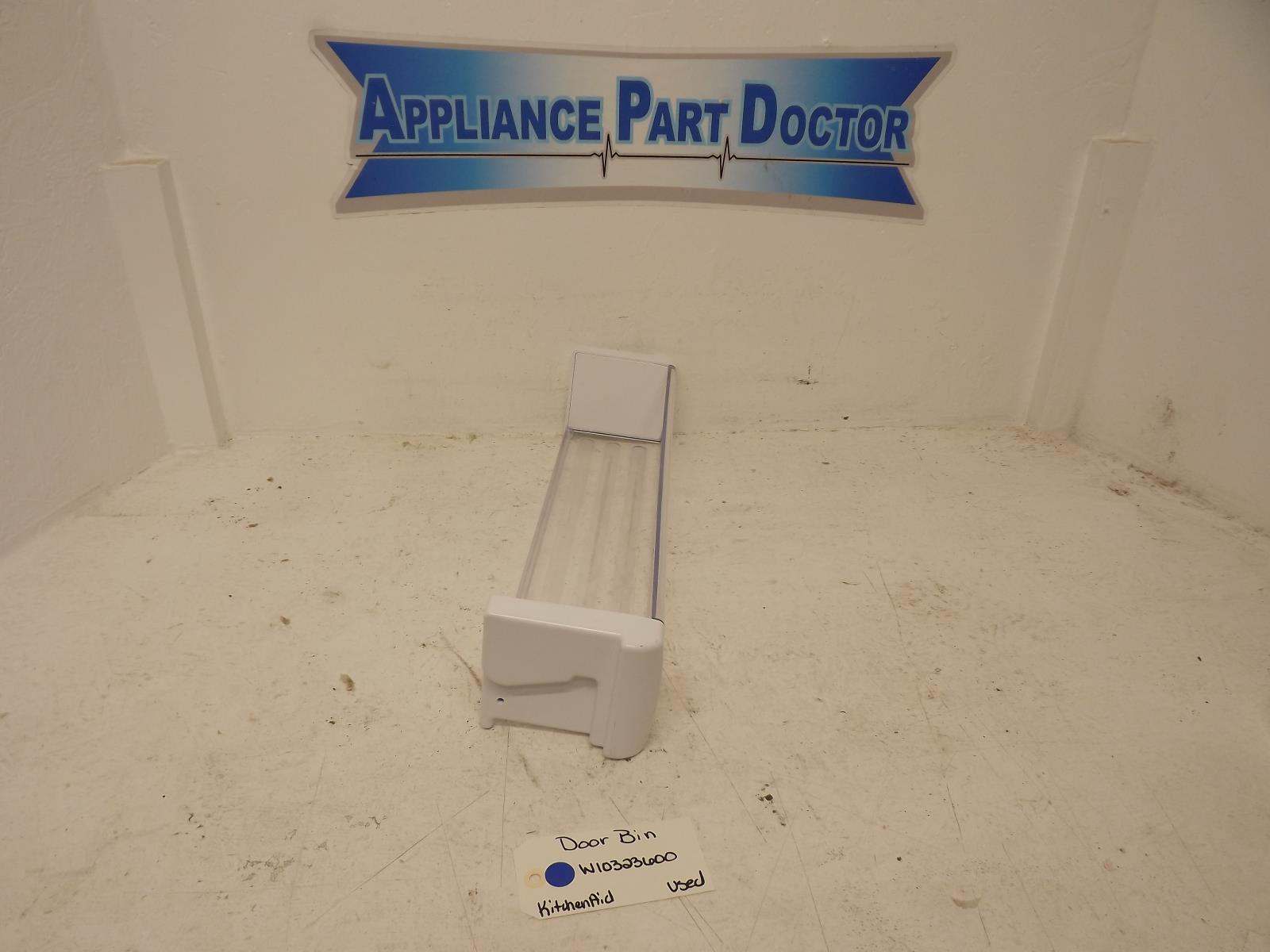 KitchenAid Refrigerator W10323600 Door Bin Used KitchenAid Refrigerator W10323600 Door Bin Used